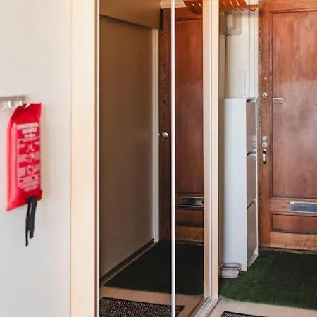 公寓 Bright Floor Studio In Heart Of 赫尔辛基